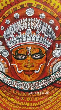 Theyyam in Kerala Mural Art: Sacred Stories in Bold Strokes