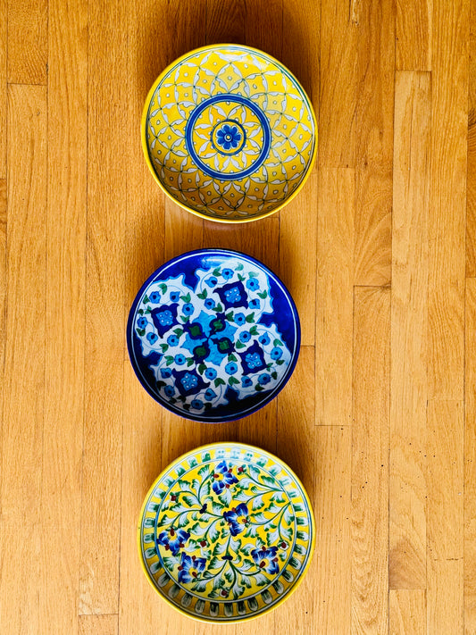 Jaipur Blue Pottery Plates