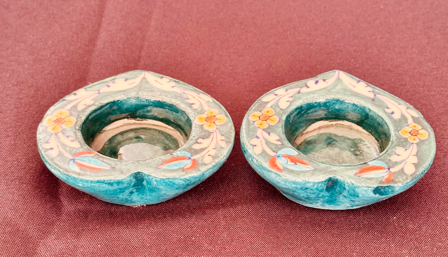 Jaipur Blue Pottery Tealight holders