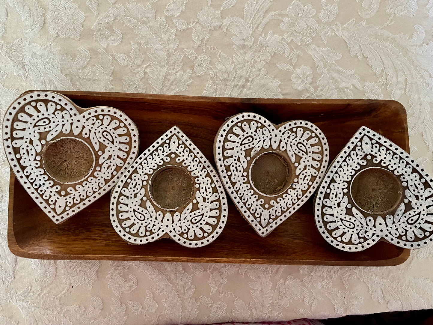 Wooden Tea Light Holders